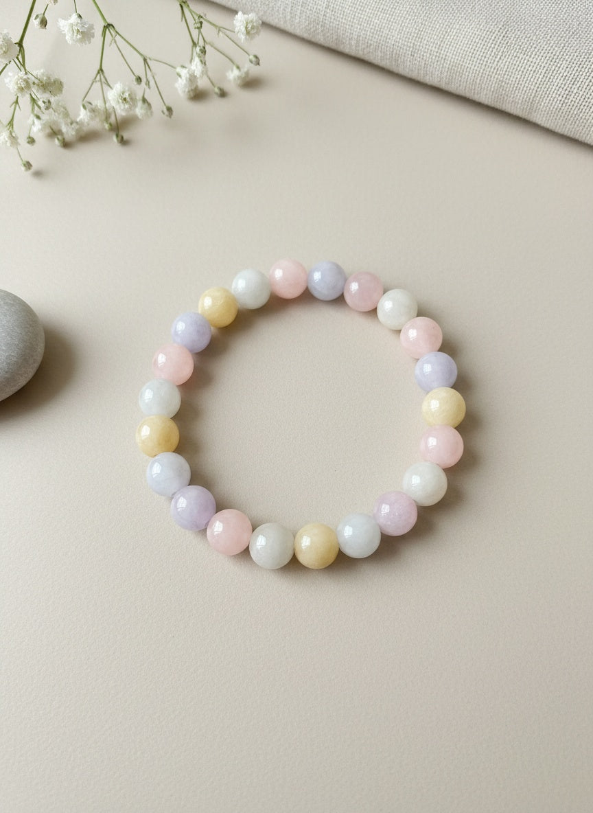 Multi Colours Morganite Bracelet (8mm)
