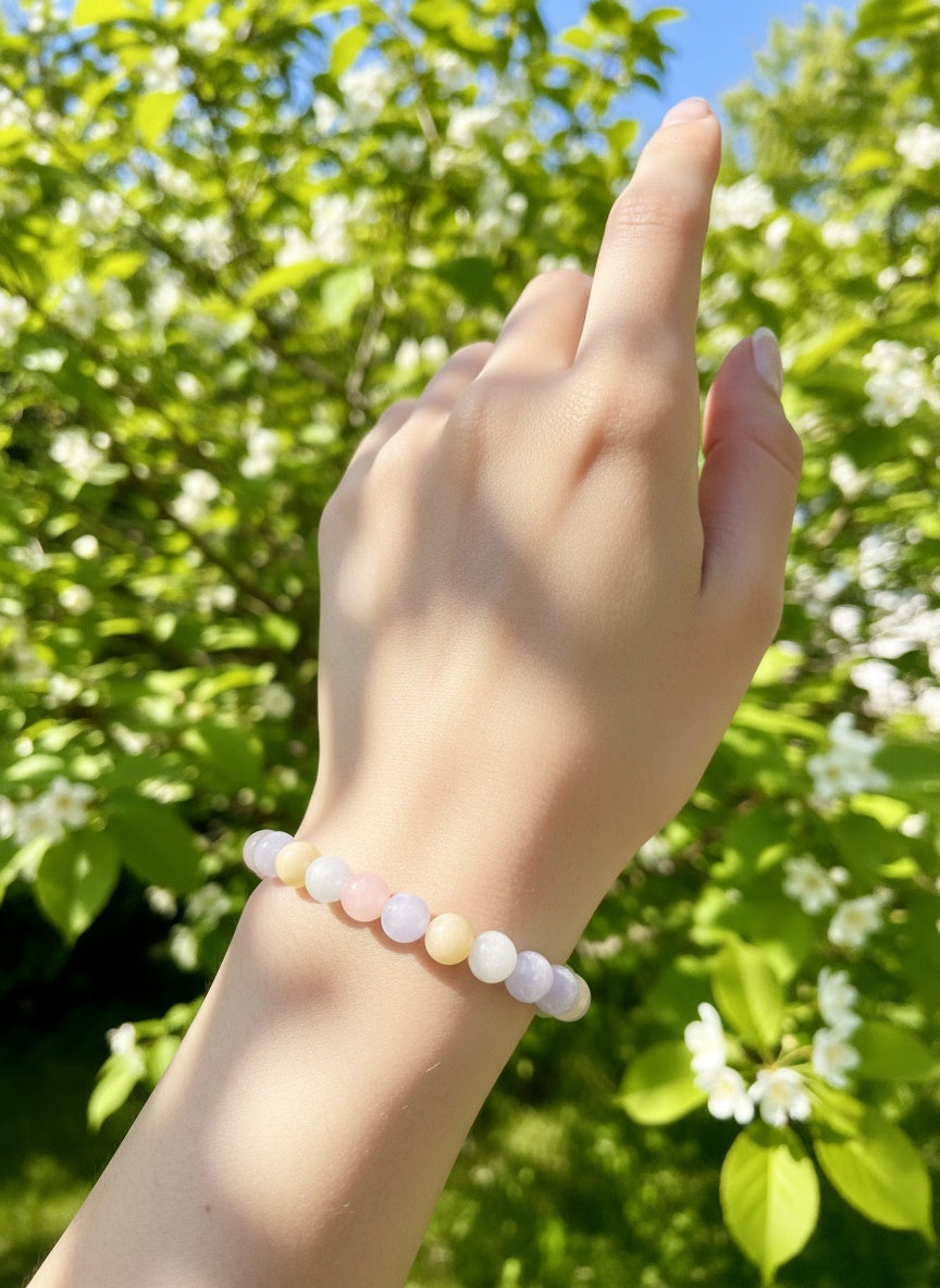 Multi Colours Morganite Bracelet (8mm)